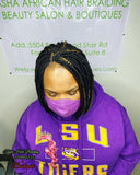 Box braids, Knotless Braids, Small Braids, Jumbo Braids
