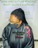 Box braids, Knotless Braids, Small Braids, Jumbo Braids