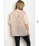 "Nova" shirt and bra top