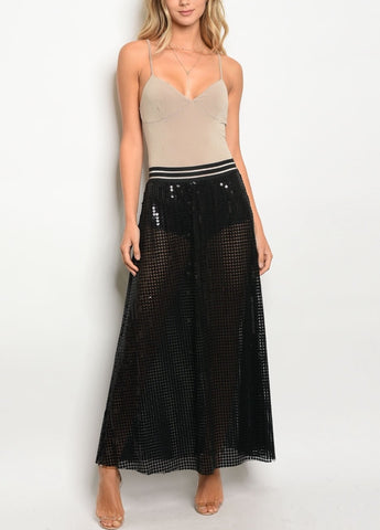 "Black star" skirt with panties