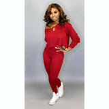 Running Set 2Pcs Women Sportswear Spandex Solid Loose