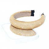 Crystal Hair Bands For Women Lady Luxury Shiny Padded Diamond Headband Hair Hoop Fashion Hair Accessories