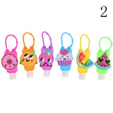Cute Heart Silicone Mini Hand Sanitizer