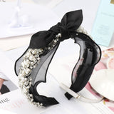 Crystal Hair Bands For Women Lady Luxury Shiny Padded Diamond Headband Hair Hoop Fashion Hair Accessories