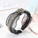 Crystal Hair Bands For Women Lady Luxury Shiny Padded Diamond Headband Hair Hoop Fashion Hair Accessories