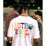 Fashion Hip Hop T Shirt Men Women Travis Scott