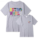 Fashion Hip Hop T Shirt Men Women Travis Scott