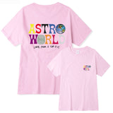 Fashion Hip Hop T Shirt Men Women Travis Scott