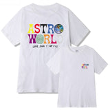 Fashion Hip Hop T Shirt Men Women Travis Scott